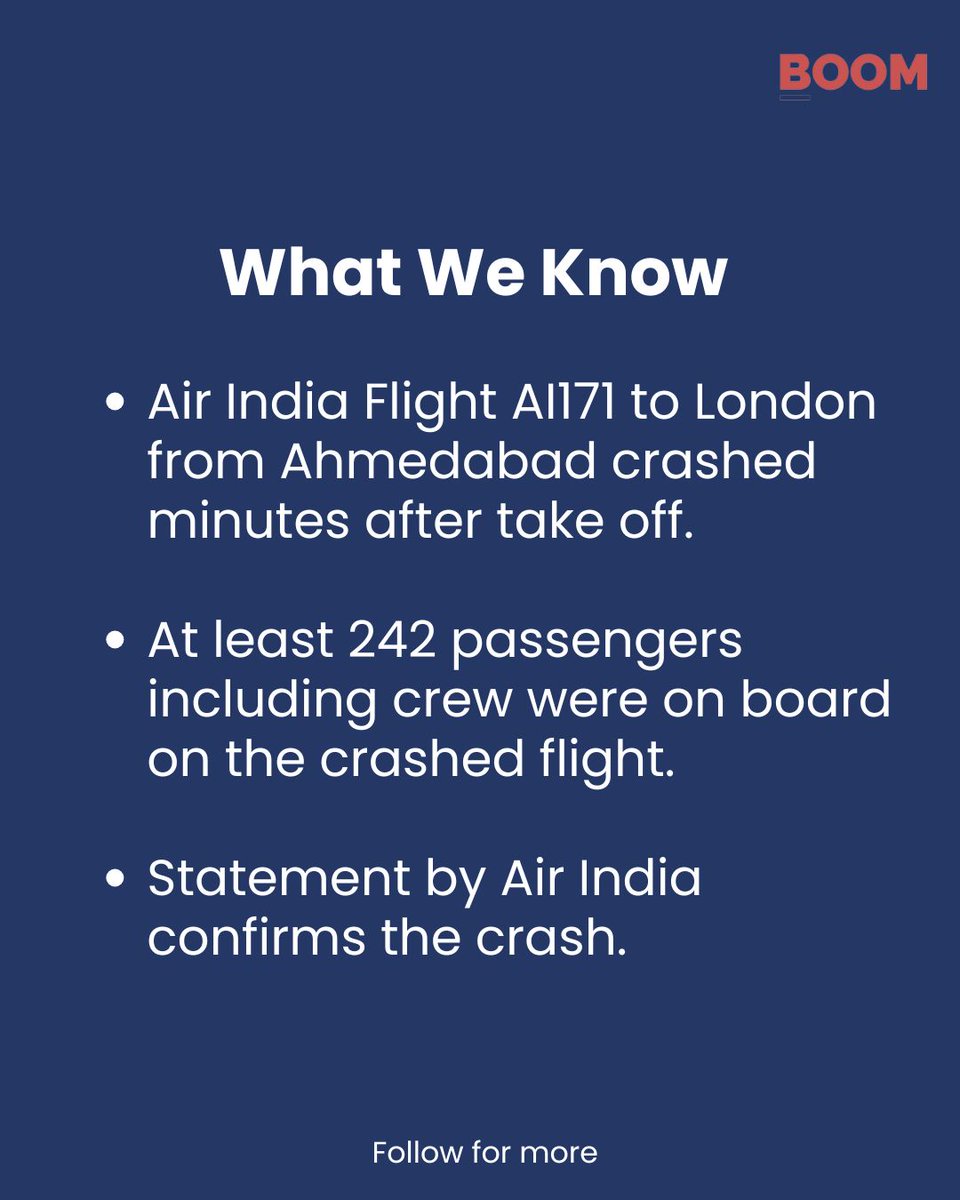 BOOM Live tweet media