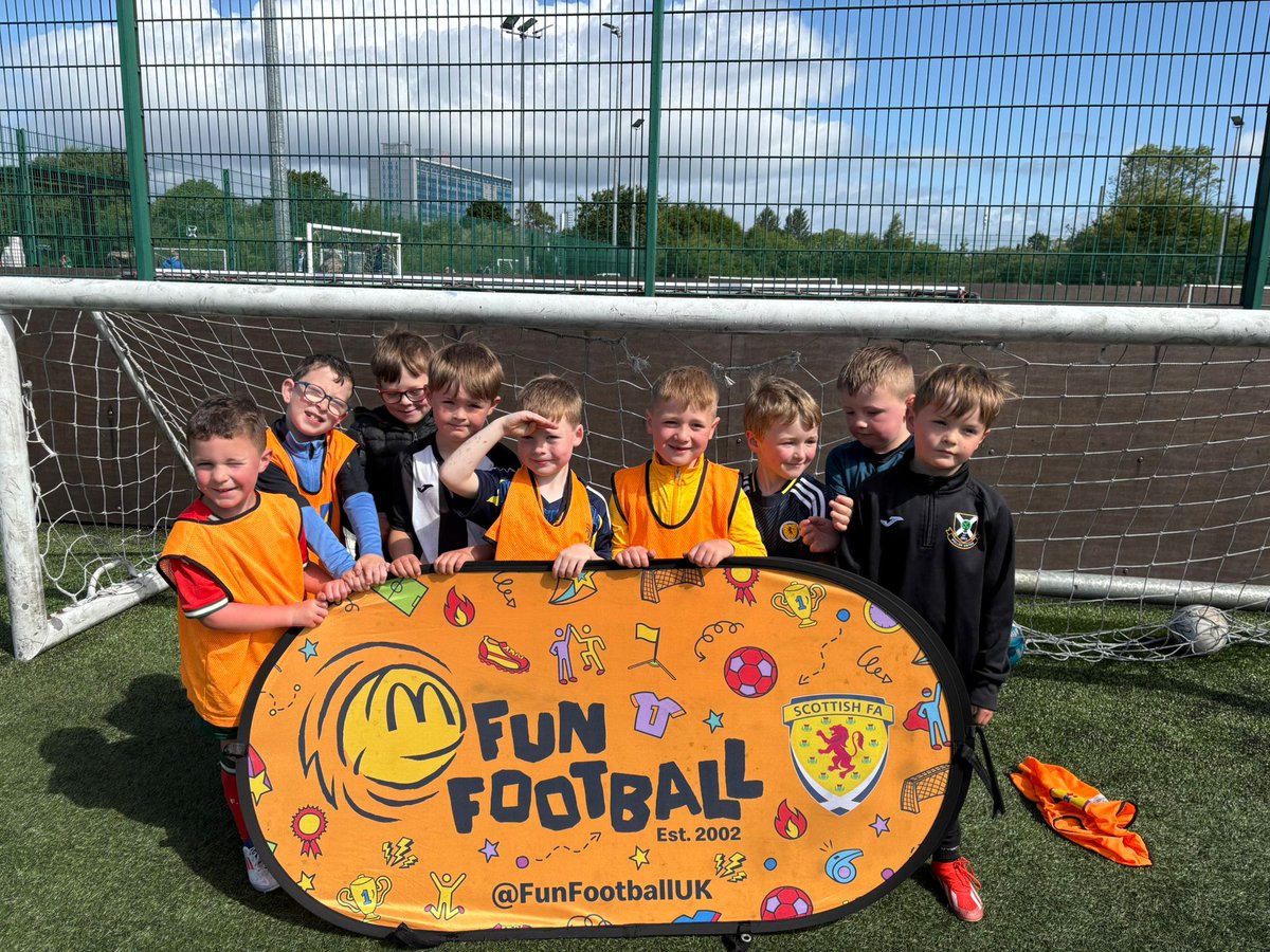 Pollok United (@pollokutds_a) on Twitter photo We have been delighted to facilitate another block of <a href="/FunFootballUK/">McDonald’s Fun Football</a> sessions, giving young people in our local community access to free football! ⚽⚫⚪
Thank you to <a href="/FunFootballUK/">McDonald’s Fun Football</a> <a href="/ScottishFA/">Scottish FA</a> for making it possible!
<a href="/ScotFAWest/">West Region</a> #FootballForAll We have been delighted to facilitate another block of <a href="/FunFootballUK/">McDonald’s Fun Football</a> sessions, giving young people in our local community access to free football! ⚽⚫⚪
Thank you to <a href="/FunFootballUK/">McDonald’s Fun Football</a> <a href="/ScottishFA/">Scottish FA</a> for making it possible!
<a href="/ScotFAWest/">West Region</a> #FootballForAll