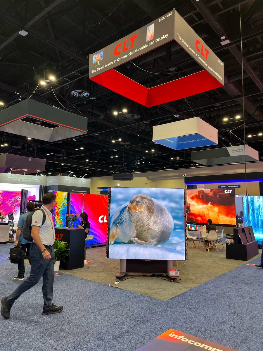 LedClt's tweet image. 🔥Infocomm 2025 Day 1 ｜ Did you come to see us?🎯

🥳The energy at Orlando, Florida is incredible as attendees flock to our Booth 1461. Here are some highlights from today&apos;s event.📸

Tomorrow&apos;s event will be even more remarkable. Come by and say hello!🤝

#CLT #CLTled