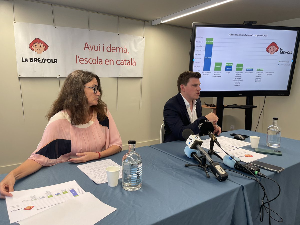 👏🏻 La Bressola agraeix a totes les institucions, associacions i societat civil que han col·laborat per assegurar el seu futur immediat. En total, s'han recaptat 710.000€ de subvencions excepcionals que ajuden a guanyar temps i esperança.

FIL 🧵🔽