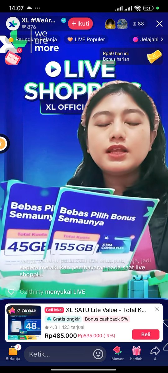Yg bingung mau komplain kmn, cs twit, email gada yg membantu 

Lari ke sini aja gais, live myXL di tiktok
<a href="/myXL/">XL</a> <a href="/myXLCare/">myXLCare</a>