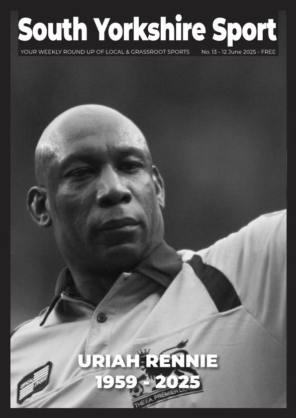 South Yorkshire Sport (@southyorkssport) on Twitter photo Issue 13 is now available FREE to read, download and/or print at southyorkshiresport.co.uk. Our cover and main news story is the death of Uriah Rennie. We also have news from <a href="/RMFC1919/">Rossington Main FC</a> <a href="/DronfieldTownFC/">Dronfield Town FC</a> <a href="/Swallownest_fc/">Swallownest FC</a> <a href="/BarnsleySunday/">Barnsley And District Sunday League</a> <a href="/SheffieldColCC/">Sheffield Collegiate CC</a>. Usual weekly reports from Issue 13 is now available FREE to read, download and/or print at southyorkshiresport.co.uk. Our cover and main news story is the death of Uriah Rennie. We also have news from <a href="/RMFC1919/">Rossington Main FC</a> <a href="/DronfieldTownFC/">Dronfield Town FC</a> <a href="/Swallownest_fc/">Swallownest FC</a> <a href="/BarnsleySunday/">Barnsley And District Sunday League</a> <a href="/SheffieldColCC/">Sheffield Collegiate CC</a>. Usual weekly reports from