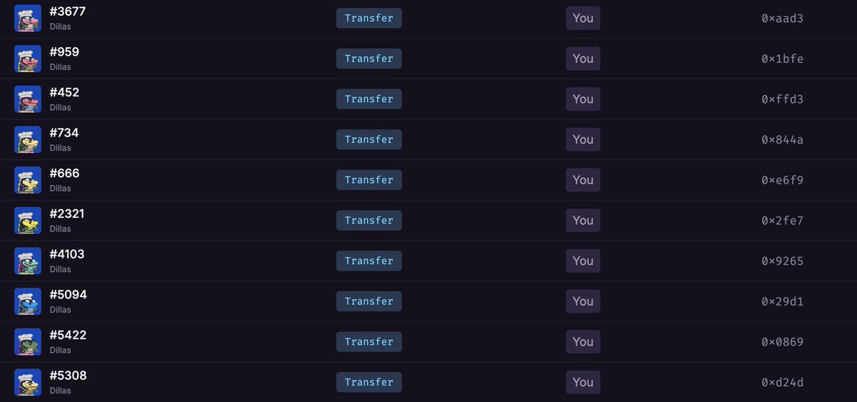 AlphaCooksOnAPE's tweet image. Alpha Cooks Mint Season 1 Leaderboard winners airdrop ✅

Welcome your Chef @DillasApeChain to their new home🧑‍🍳