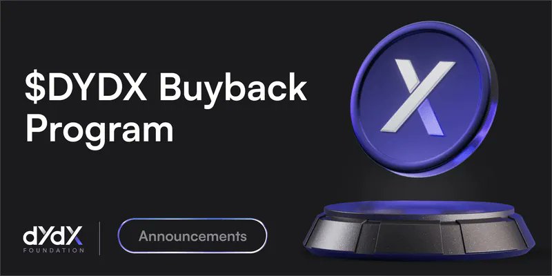 Bashmakana0's tweet image. You’re still asking “wen pump?”😂

And there&apos;s @dYdX, buying $DYDX monthly and locking it up.

Pay attention to this🧵👇

Each month:
dYdX takes 25% of what it earns and uses it to buy $DYDX directly from the market 

🔒 Then it’s staked to secure the network

Here’s Why That’s A…