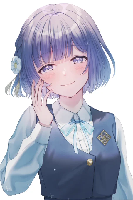 これからずっと、私のことだけを見ていてくださいね。 #学マスFA #秦谷美鈴