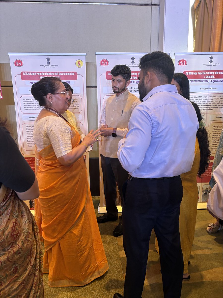 Blessina Kumar (@blessi_k) on Twitter photo <a href="/ddgtb2017/">DDG - TB | #TBMuktBharat</a> took an hour going thru best practice posters of states, discussed with each. In my 18 yrs of working with India TB prog have not seen this. Definitely hopeful we can and we will end TB <a href="/TBHDJ/">TB Harega Desh Jeetega</a> <a href="/G_C_T_A/">GCTA</a> <a href="/MoHFW_INDIA/">Ministry of Health</a> <a href="/PMOIndia/">PMO India</a> <a href="/ddgtb2017/">DDG - TB | #TBMuktBharat</a> took an hour going thru best practice posters of states, discussed with each. In my 18 yrs of working with India TB prog have not seen this. Definitely hopeful we can and we will end TB <a href="/TBHDJ/">TB Harega Desh Jeetega</a> <a href="/G_C_T_A/">GCTA</a> <a href="/MoHFW_INDIA/">Ministry of Health</a> <a href="/PMOIndia/">PMO India</a>