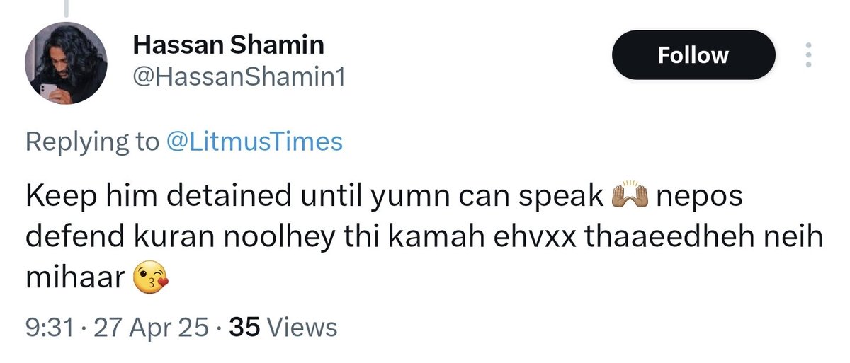 northman_mv's tweet photo. @HassanShamin1 @LionsOfSabr Yeah, right! https://t.co/U9mdvp1XvU