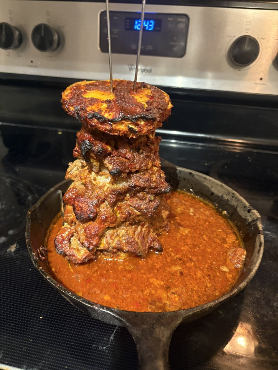 I made Al Pastor:3:3!!🌮🌮