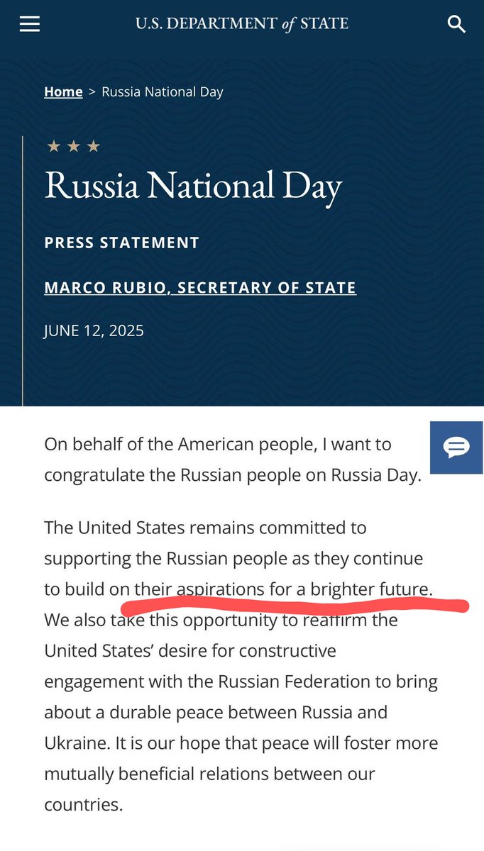 Did you ever think you'd live to see the party of Ronald Reagan wish KGB controlled Russia a "happy Russia day" and a "brighter future"?

Donald wants us to win.