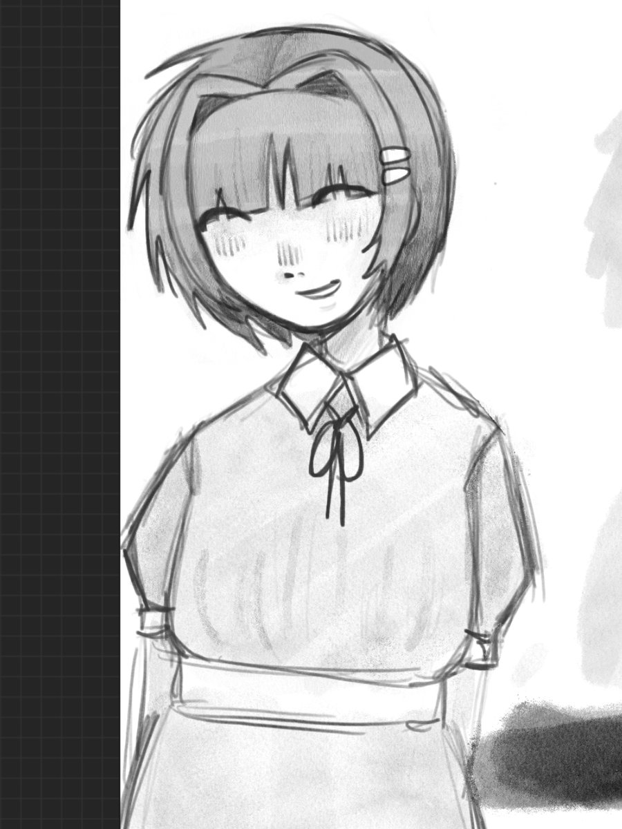 #transfemmobweek2025 late day four fashion doodle ok i jsut wanted to join gobweek the outfit isnt good anyways ignore me ok bye