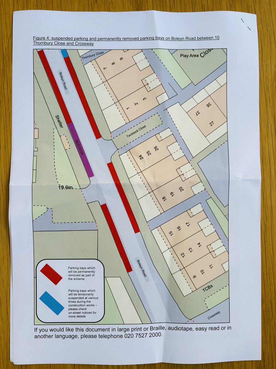 Islington Council will begin 16 weeks of works on Boleyn Road from 23 June to create safer crossings, cycle tracks, and improved pavements as part of the Mildmay Liveable Neighbourhood. Parking will be suspended or permanently removed in sections.