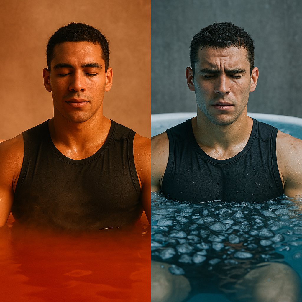 Did you know? 🤔

The use of 🧊🛀 is considered ‘normal’ practice in various sports settings for recovery 

However 👉 What if hot 🥵 water immersion shows better results than cold 🥶 water immersion for muscle regeneration post injury! 👀

pubmed.ncbi.nlm.nih.gov/40437768/

Thoughts?