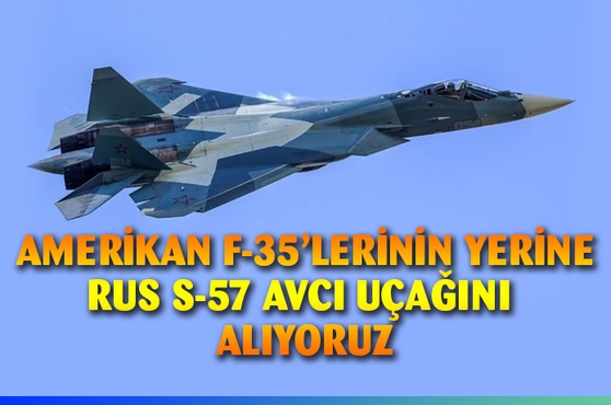 Ruslar'dan Su-57 alıyorduk bir ara. Aşağıdaki başlıklar 2019 yılının.

Malum medya Su-57, F-35 perişan eder analizleri yapıyordu TV'lerde

N'oldu sahi aldık mı?