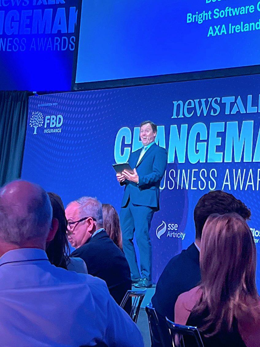 At the Newstalk ‘Changemakers’ Business Awards yesterday for finalists. 9 categories and 🥁…..we were awarded ‘Highly Commended’ for Sustainable Ethical Procurement Processes!! 🙌🏼. It was announced that we’re, “a business to watch - one of the companies of the future”. Thrilled!