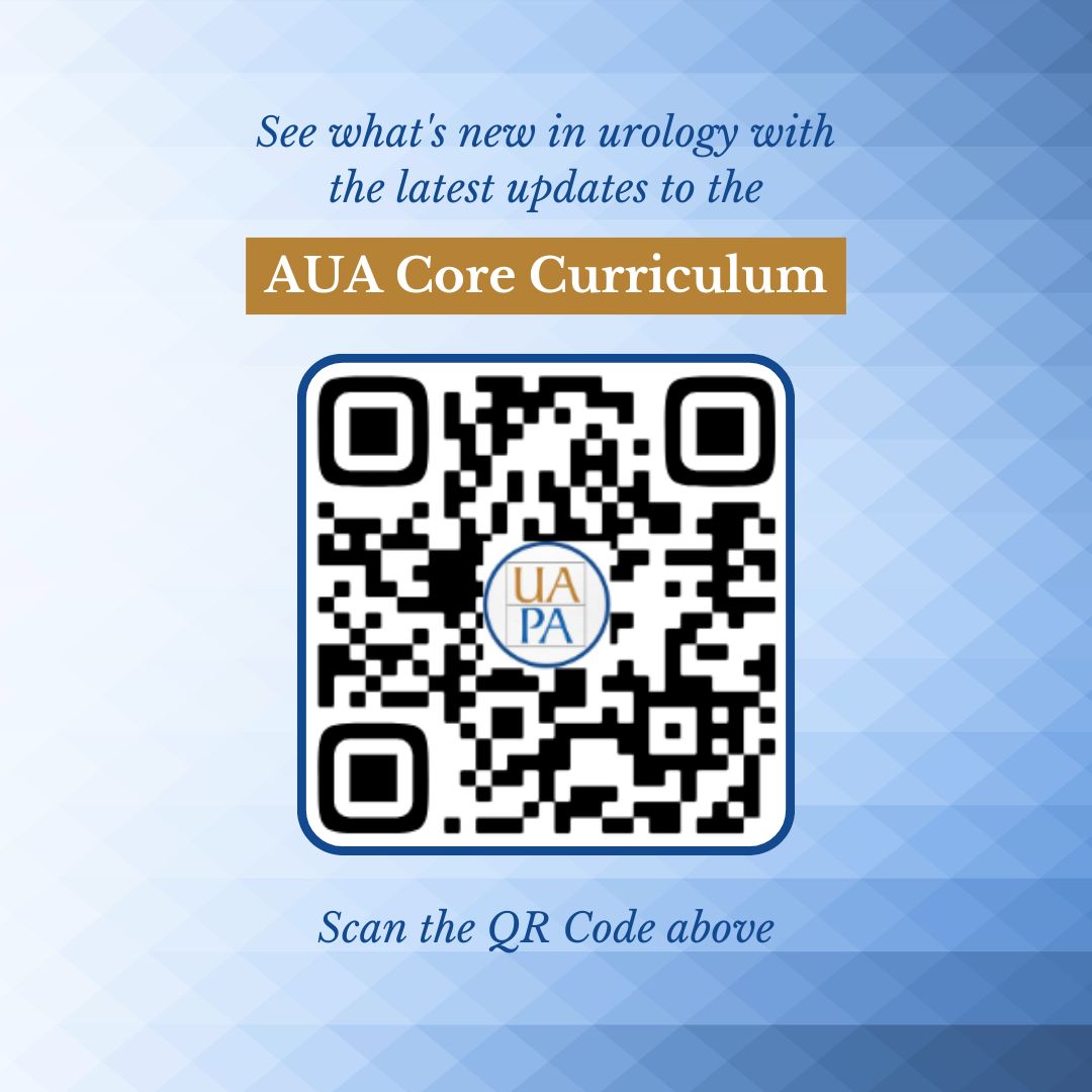 Stay sharp and stay current! The AUA Core Curriculum is your go-to resource for the latest in urology education. Don’t miss what’s new! #Urology #PAsInUrology #AUA
auau.auanet.org/core