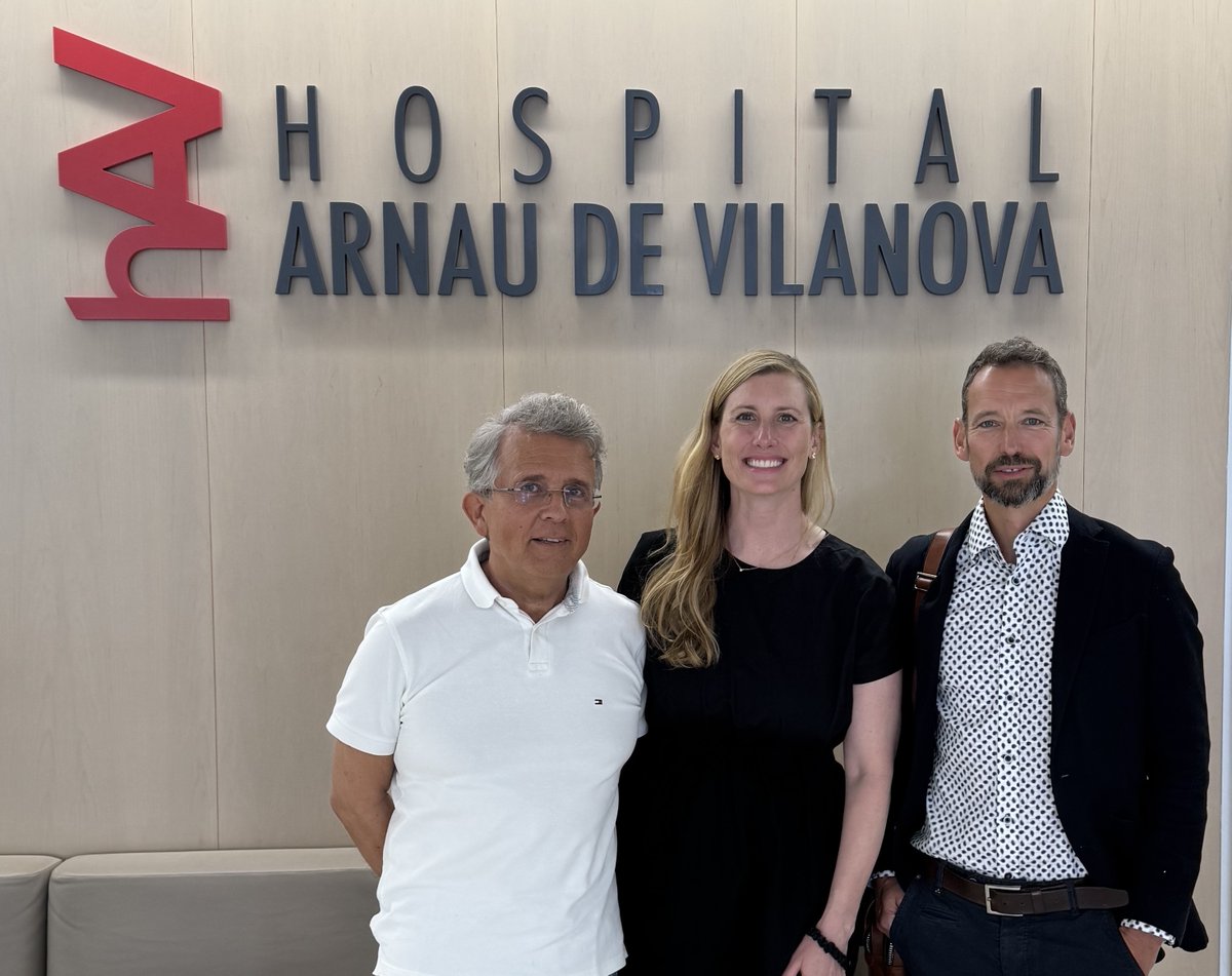 El Hospital Arnau de Vilanova ha acogido, dentro del programa formativo internacional ISAKOS-Patellofemoral Traveling Fellowship, a los doctores Elizabeth R. Dennis (Icahn School of Medicine, Mount Sinai , NY) y Truls M. Straume-Næsheim (Akershus University Hospital, Noruega).