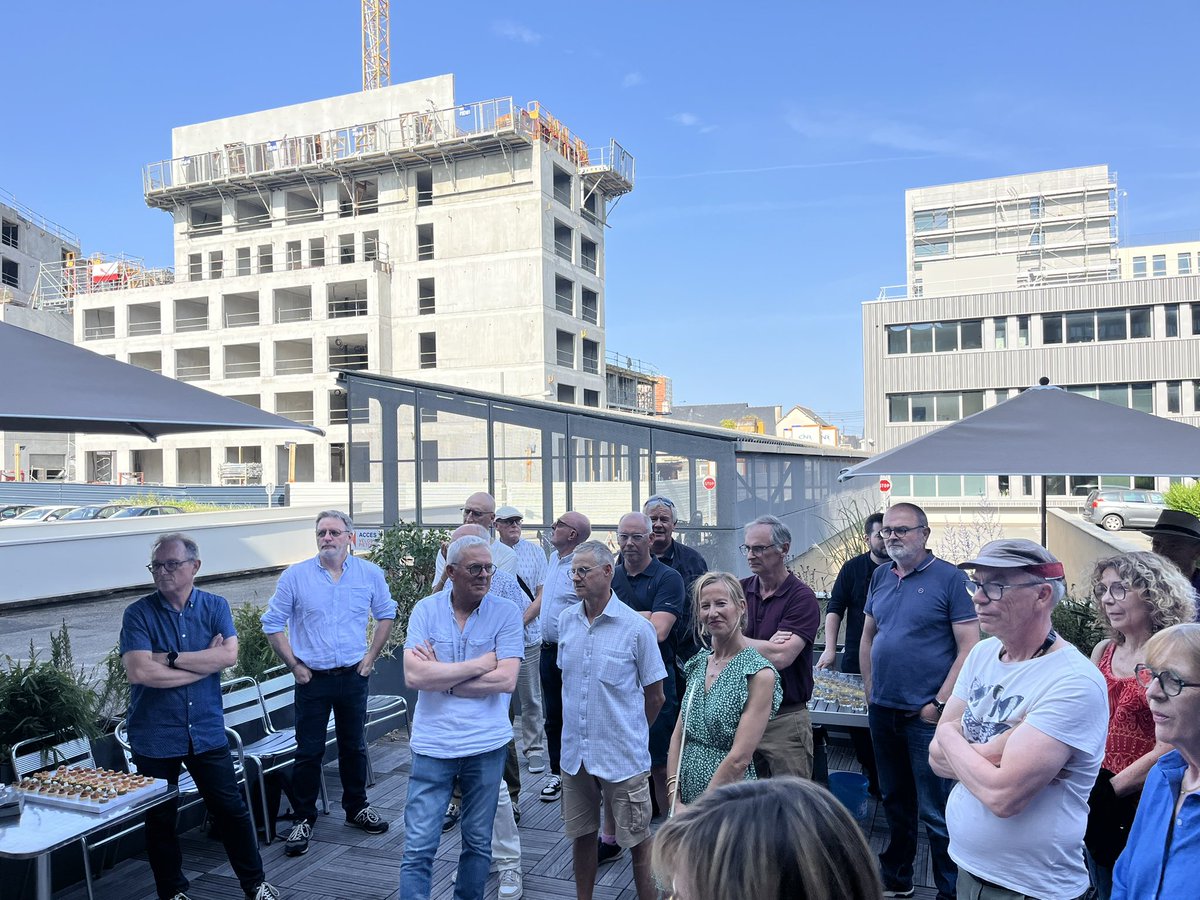 OrangeSolidariT's tweet image. Inauguration des nouveaux locaux @OrangeSolidariT à Rennes, une énergie et volonté toujours aussi intacte, bravo aux Bénévoles et Salariés engagés @Orange_France @OrangeRSE @laurence_jdn