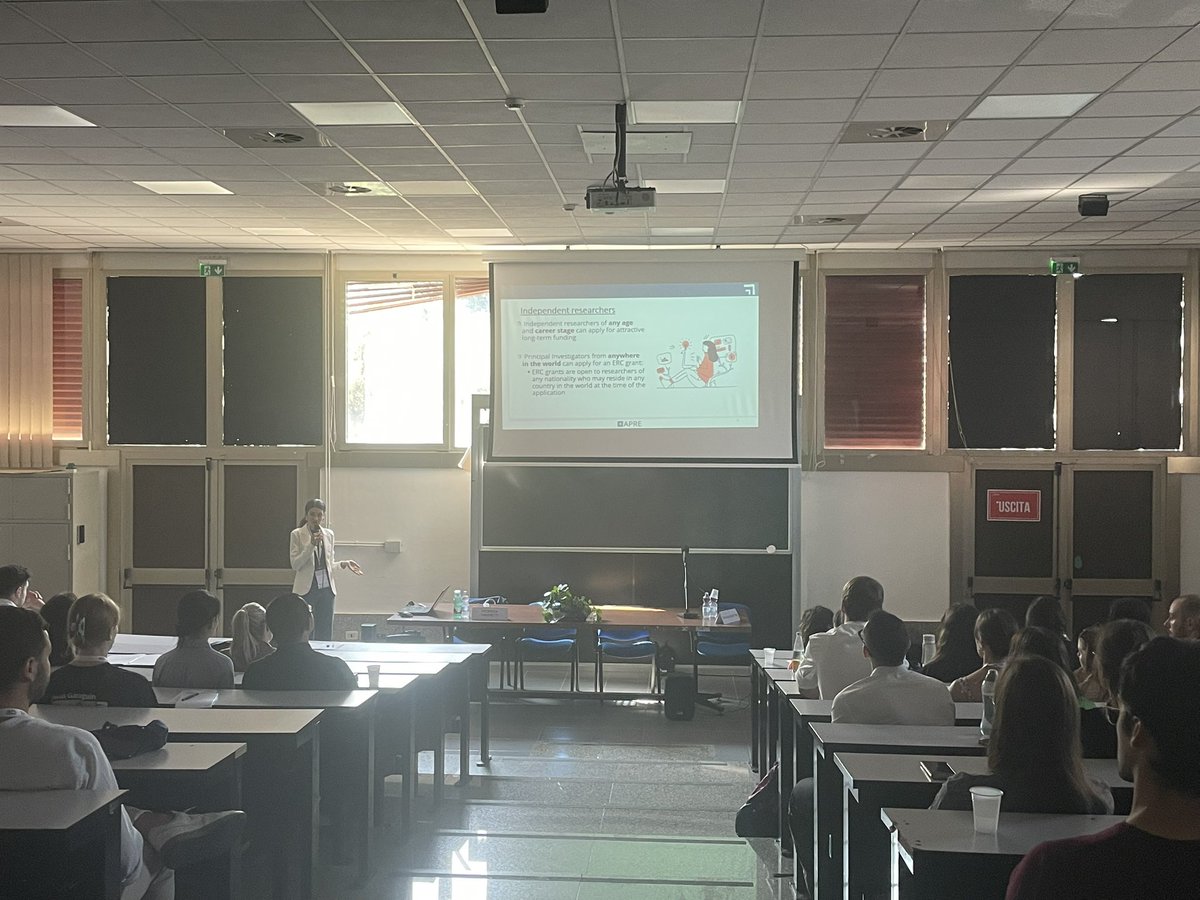 SupraChemDays25's tweet image. #SupraChemDays2025 — Day 2 has started!
First up: Federica Tanghetti from APRE! 🎤🧠