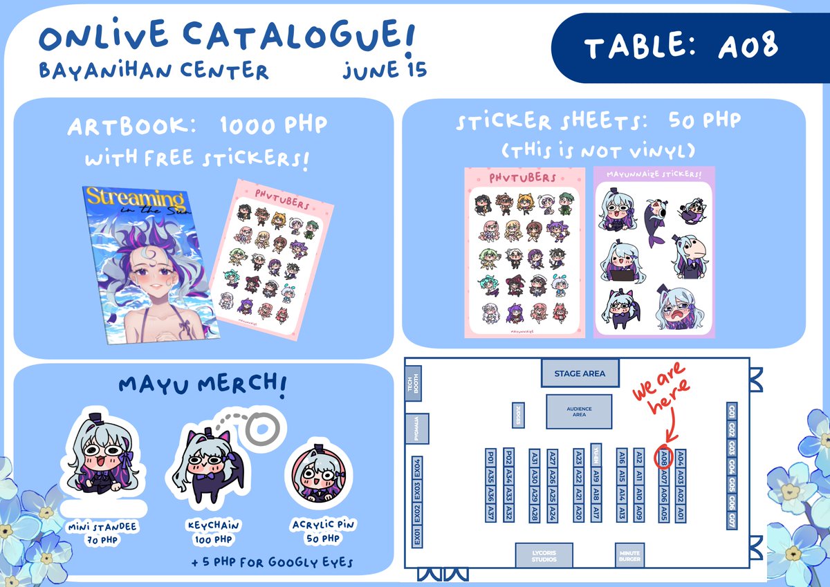 ✨ FINISHED WITH MY CATALOGUE ✨

Now i just need to finish making the products... BUT im excited to see everyone there!~ ♥

RTs are appreciated!
#ONLivePH #ONLivePH2025