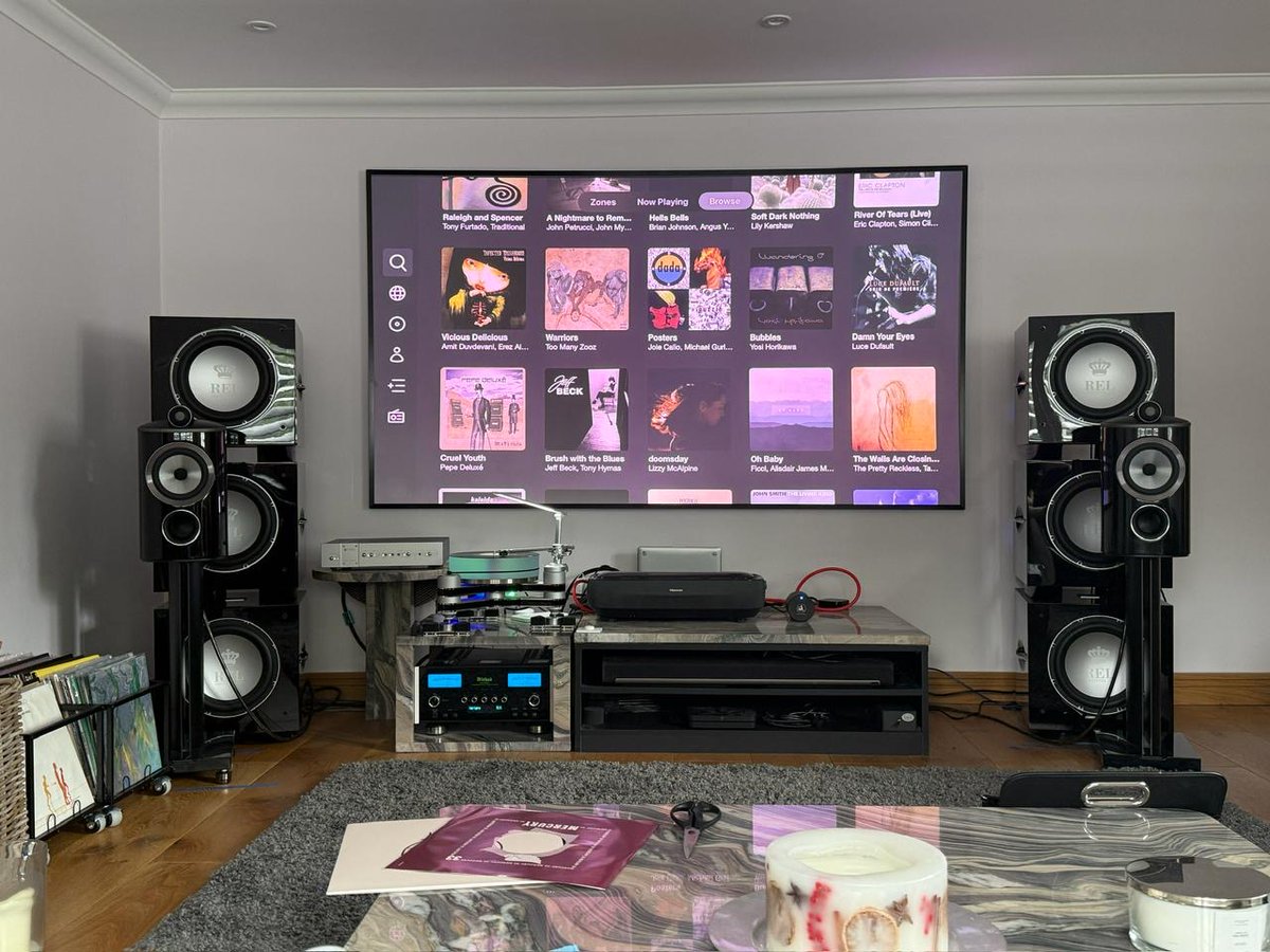 We recently helped a client complete the ultimate REL Acoustics S/812 6-pack setup. With four additional subs installed and Stuart from REL on hand to help fine-tune the system, the results were nothing short of spectacular.

#HomeMedia #HomeInstallation #HighEndAudio