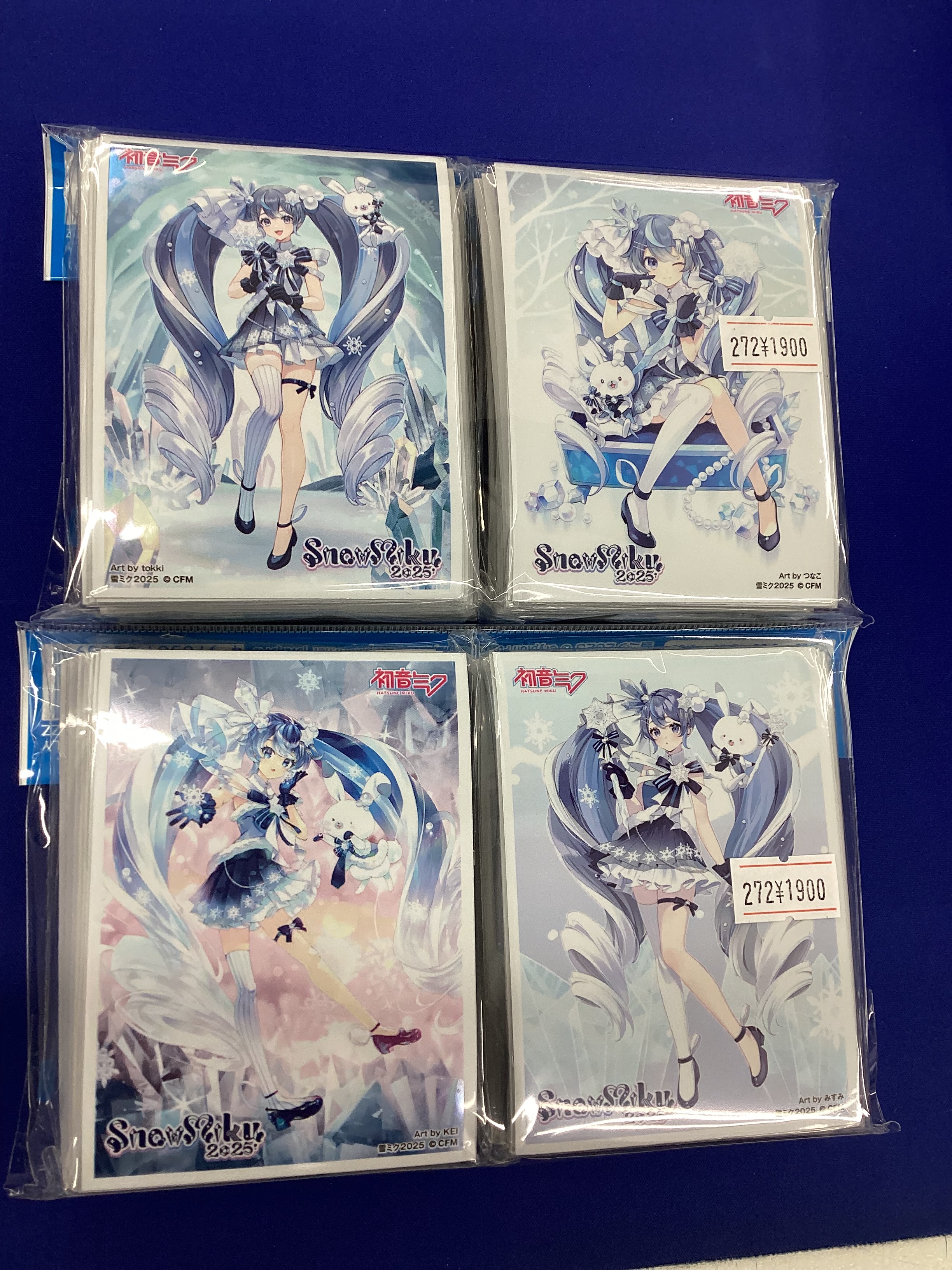 サプライ 【予約商品】SNOW MIKU 2025 キャラクタースリーブ
