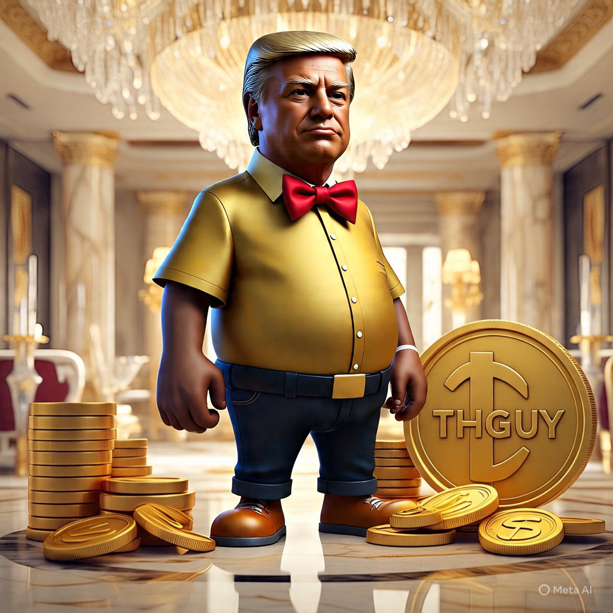 AhmadNa67389157's tweet photo. Even Donald Trump is vibing with $THGUY now! Guess the Trump Train is hopping on the crypto wave.  
 Don’t miss the ride to the moon🔥🚀🌙
@TheHonestguyht @crypto @trendingcoin https://t.co/a8Zy9xqUmp
