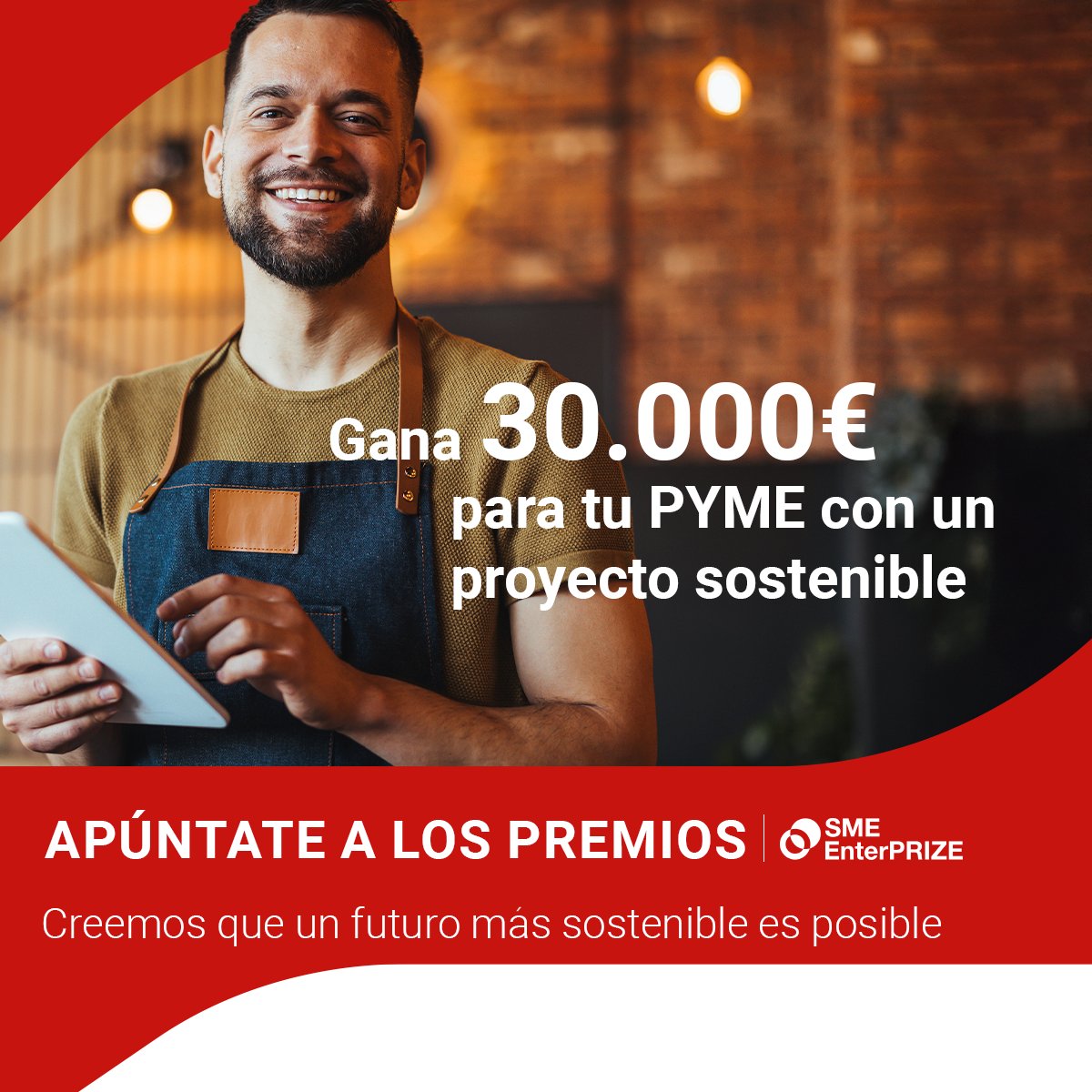 Si tienes una PYME con un proyecto sostenible, te animo a participar en los premios #GENERALI #SMEEnterPRIZE. Podrías ganar 30.000 € para llevar tu idea aún más lejos. 🚀 ¡No dejes pasar esta oportunidad! 👉 bit.ly/SME_Agent