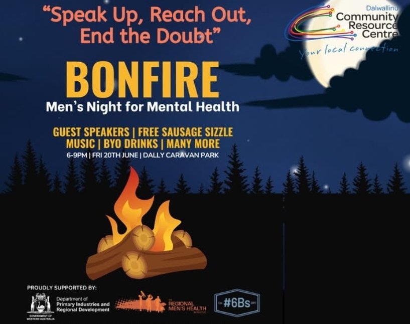 Proactive group from the #Dalwallinu CRC have put together this upcoming #6Bs event
More details in the link
<a href="/logue_phil/">Phil Logue</a> will be there for a chat as well as the team from <a href="/RMHI_4BLOKES/">The Regional Men's Health Initiative</a>

6bs.com.au/activities/spe…