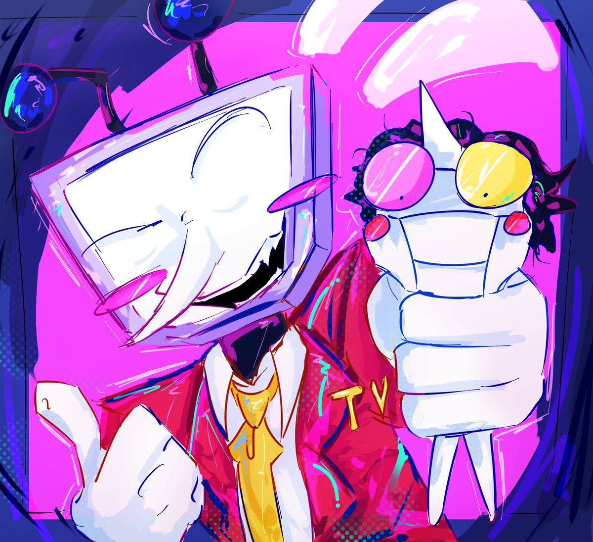 o_uu404O's tweet image. #deltarune #spamtenna   i like the sillies .