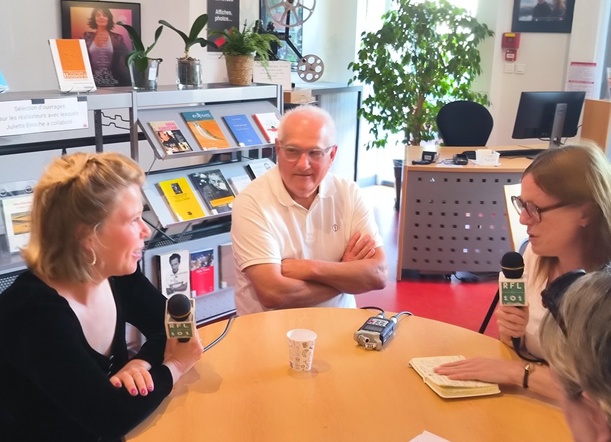 101Rfl's tweet image. [Emission RFLciné] Rencontre avec l'actrice India Hair pour le Rendez-vous de l'été, une comédie dramatique française réalisée par Valentine Cadic. Au cœur des Jeux olympiques de Paris 2024. 📷soundcloud.com/rfl-en-tourain…