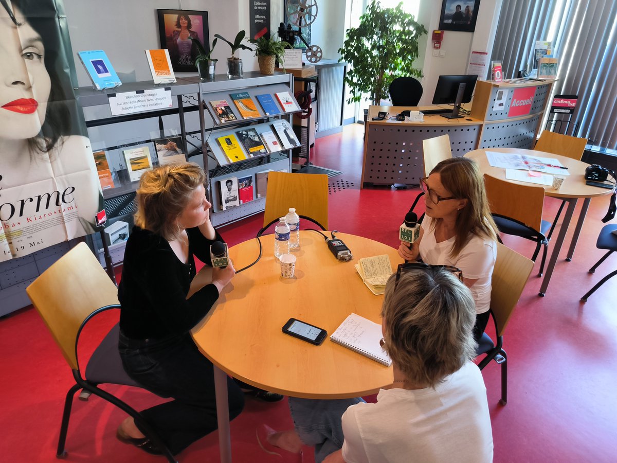 101Rfl's tweet image. [Emission RFLciné] Rencontre avec l'actrice India Hair pour le Rendez-vous de l'été, une comédie dramatique française réalisée par Valentine Cadic. Au cœur des Jeux olympiques de Paris 2024. 📷soundcloud.com/rfl-en-tourain…