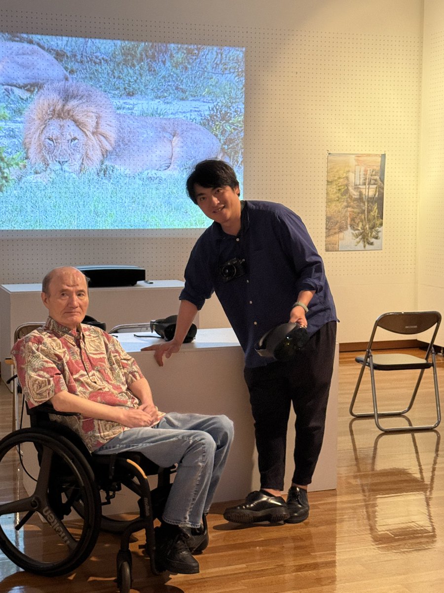 神足裕司 (@kohtari) on Twitter photo 「VR福祉ジャーニーin世田谷」にいきました。
みる場所によって雰囲気だ違うんだなあが第一印象。世田谷美術館の一画にあります。15日16時まで。
ゆったり気持ちよく旅行できました。
そう、みていて気持ちよかったんです。ぜひお試しください
<a href="/KentaToshima/">登嶋健太@おもいで代行</a> #VR #setabi_official 「VR福祉ジャーニーin世田谷」にいきました。
みる場所によって雰囲気だ違うんだなあが第一印象。世田谷美術館の一画にあります。15日16時まで。
ゆったり気持ちよく旅行できました。
そう、みていて気持ちよかったんです。ぜひお試しください
<a href="/KentaToshima/">登嶋健太@おもいで代行</a> #VR #setabi_official