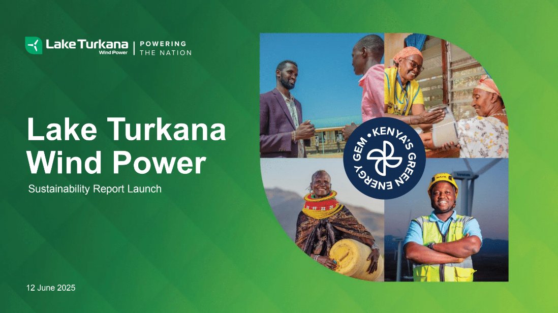The day is finally here. We are officially launching our 2024 Sustainability Report! Discover how we are reducing Kenya's reliance on fossil fuels and driving a greener future. Check out highlights from the launch event on our live session on our pages.

YouTube: