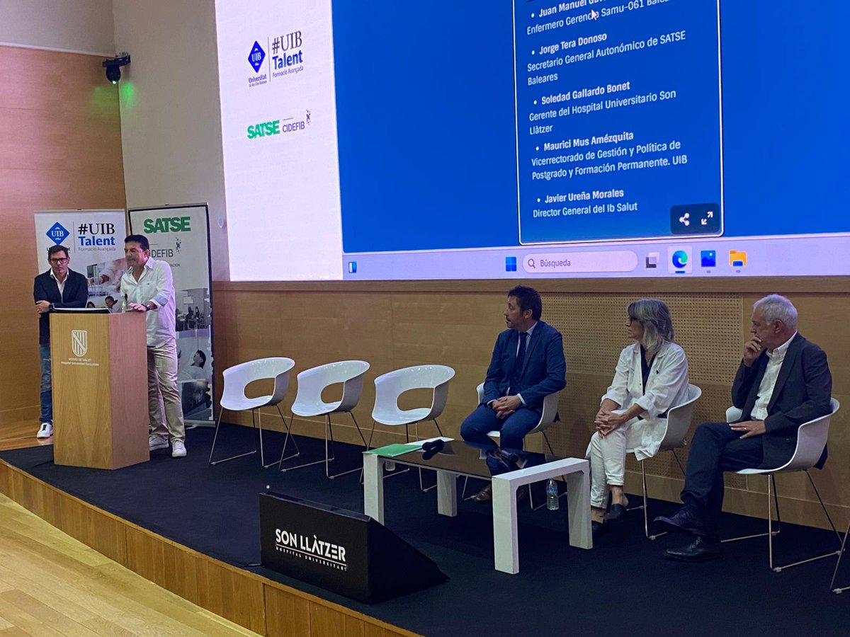 Jorge Tera, secretario autonómico de <a href="/SATSE_Baleares/">SATSE_BALEARES</a>, inaugura la primera Jornada Balear de Gestión organizada por SATSE CIDEFIB y la <a href="/UIBuniversitat/">Universitat de les Illes Balears - UIB</a>.