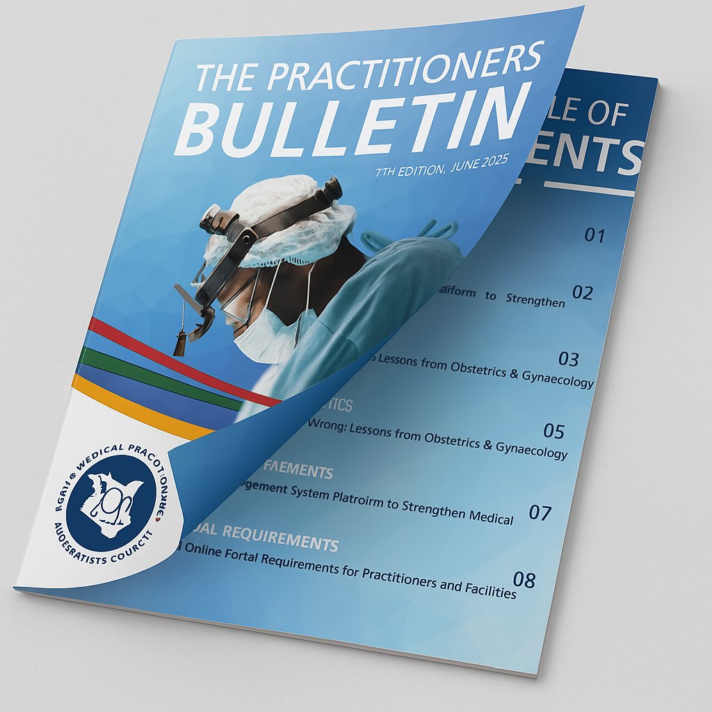 KmpdcOfficial's tweet image. The 7th Edition of our Newsletter is out!
📰 In this edition:
🔍 Obstetrics and Gynaecology case studies reveal real-world consequences of lapses in care
💻 Health facility registration goes fully digital
🩺 New medical specialties introduced
📚 KMPDC unveils LMS to improve…