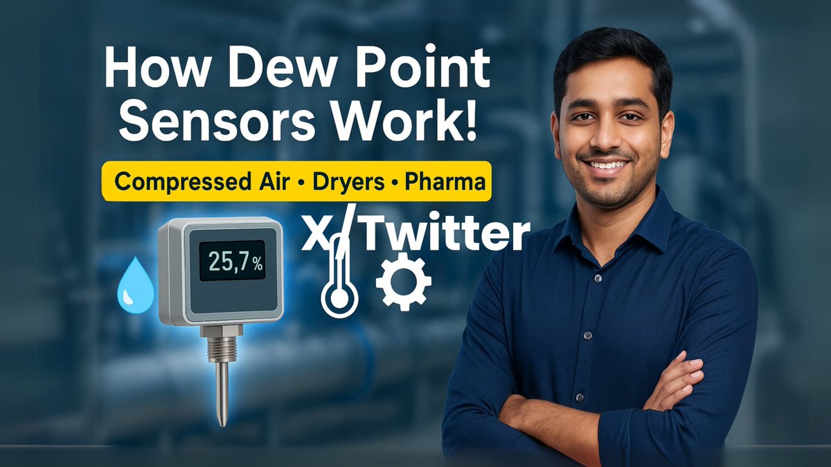 TechartRad28699's tweet image. Dew Point Sensors protect your compressed air systems from moisture, corrosion &amp;amp; downtime. 💨💧

Raj Kanabar breaks it down for Pharma, Packaging, Molding &amp;amp; more. 

📌 Watch now: youtu.be/qybnkMvUsZ0

#RadicalTechMart #RadicalTechArt #RadicalTalks #RajKanabar #DewPointSensor