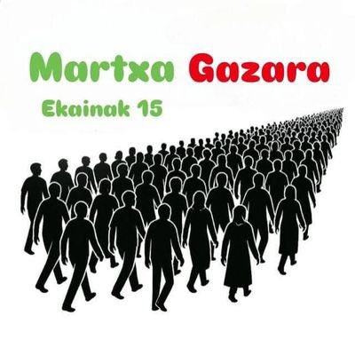 Oso kezkatuta gaude Egiptotik iristen zaizkigun albisteekin. 

Elkartasuna ez da delitua! 

<a href="/marchaagazaEH/">March to Gaza Euskal Herria</a>, zuekin gaude!

#MarchToGaza
#FreePalestine 
#StopGazaGenocide‌NOW