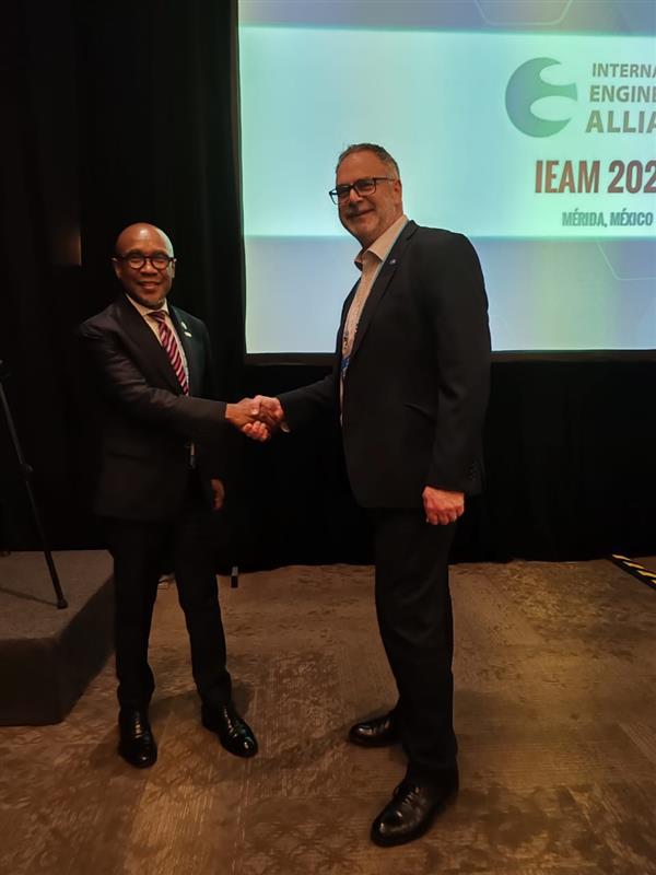 ECSA's President Mr TC Madikane re-elected as Deputy Chair of @IPEAorg at #IEA2025 meetings in Merida, Mexico! Strengthening SA engineering's global voice #EngineeringLeadership #ECSA