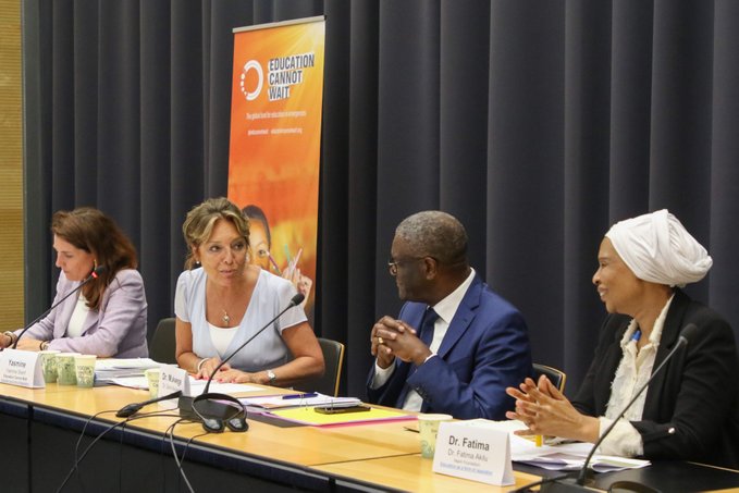 Kent Page (@kentpage) on Twitter photo Education is not only a right – it is a powerful form of reparation.
<a href="/EduCannotWait/">Education Cannot Wait</a> @GlSurvivorsFund & @NEEM_Foundation came together to spotlight #education as a form of reparation for children affected by conflict-related sexual violence – an invisible group whose specific Education is not only a right – it is a powerful form of reparation.
<a href="/EduCannotWait/">Education Cannot Wait</a> @GlSurvivorsFund & @NEEM_Foundation came together to spotlight #education as a form of reparation for children affected by conflict-related sexual violence – an invisible group whose specific