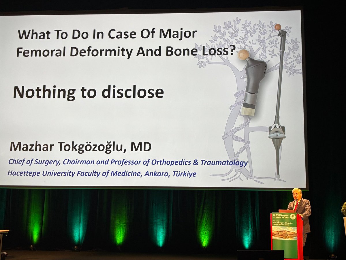 amaztok's tweet photo. Today I had the honor to share my experience in dealing with bone loss following interochanteric fractures using THA during the 2025 EFORT Congress in Lyon 

Bugün Lyon’da 2025 EFORT Kongresinde kalça kırıklarında total kalça protezi deneyimimi paylaştım 
#EFORT #EHS https://t.co/4tJuF7OtW3