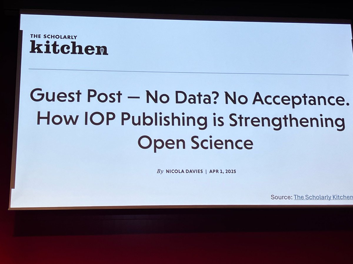 I wonder if that was an #April Fool’s joke or serious statement? Does anyone know? I would support. As Associate Editor of the #BigEarthData journal I always poke authors on the still common „Data available upon reasonable request“ - it’s ridiculous #geospatial #data #openscience