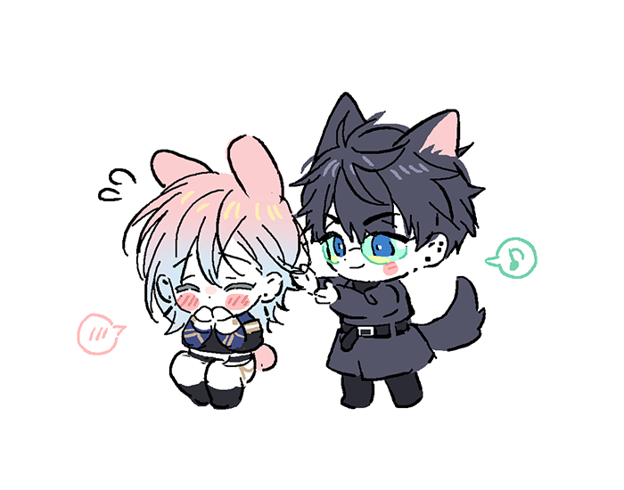 이번 개화 스위트의 일러스트를 맡아주신 elemental님께서 그려주신 스위트와 신비 SD예요! 너무 귀여워서 두 번 보고 세 번 보고 네 번 보고 계속 보다가... 허락 맡고 도롱 계정에 올립니다 😍😍