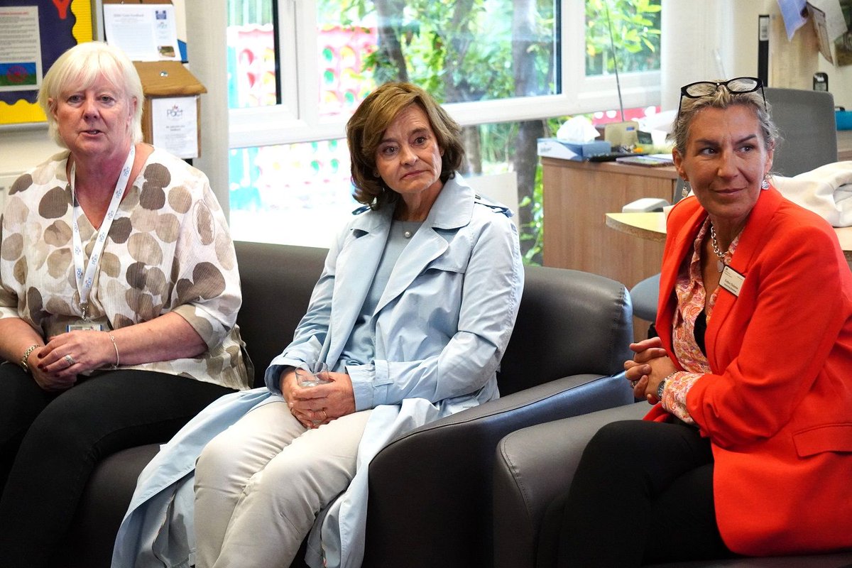 Fantastic to welcome <a href="/CherieBlairKC/">Cherie Blair</a> to <a href="/HmpSend/">HMP Send</a> last week. 

We discussed how we work with the prison to support mothers to stay in touch with their children. Maintaining family contact helps to keep women in prison safe and significantly reduces the likelihood they’ll reoffend.
