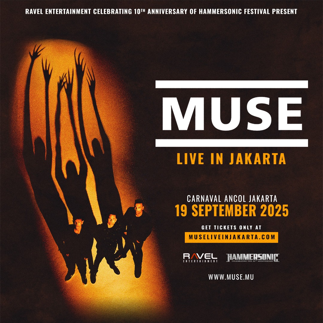 JAKARTA 🇮🇩 
Friday 19th September 2025

Tickets on-sale June 16 at 1PM (Jakarta Time)
museliveinjakarta.com