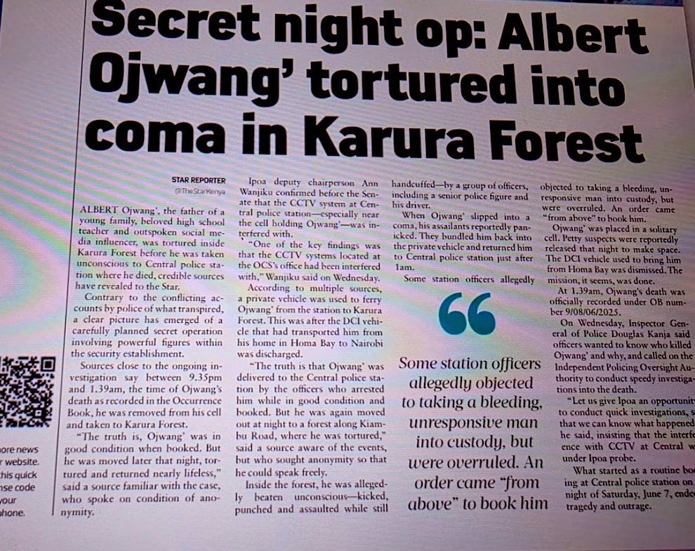 KabansoraKe's tweet image. Esther Passaris has said that she was with Lagat the whole evening,  does that mean she was also in the forest?

#WondersOfCross #ArrestEliudLagat enough is enough #OccupyStatehouse2025