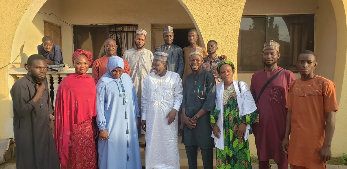 I paid Sallah homage to the Matron of Saraki Good Legacy Never Die in person of  Hon. Nimotallah Sulayman Obawankasi at her Adewole residence in Ilorin.