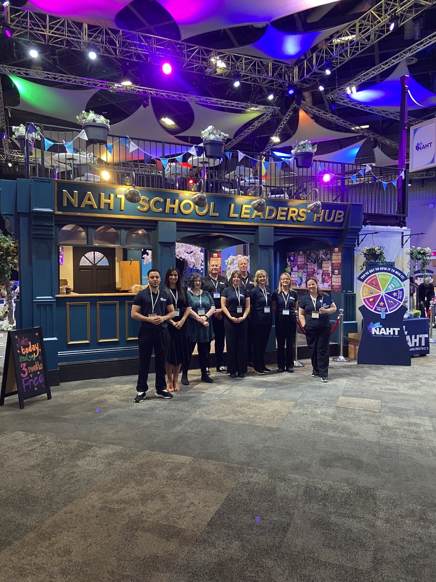 NAHT (@nahtnews) on Twitter photo The NAHT sales and marketing team at the <a href="/InspLdrshipConf/">Inspiring Leadership</a> are excited and energised for the next two days connecting with our members and welcoming new members to the union.
If you're at the event, don't forget to stop by our stand and say hello - you can't miss us! #ilconf25 The NAHT sales and marketing team at the <a href="/InspLdrshipConf/">Inspiring Leadership</a> are excited and energised for the next two days connecting with our members and welcoming new members to the union.
If you're at the event, don't forget to stop by our stand and say hello - you can't miss us! #ilconf25