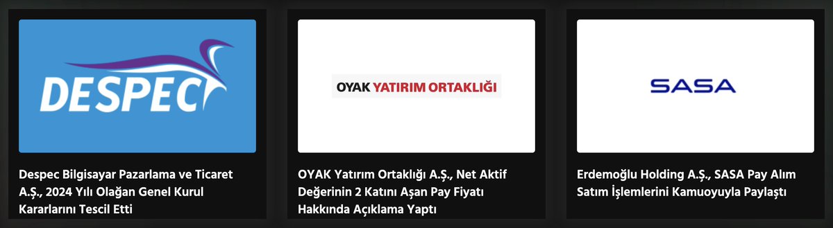 Web sitemizde 3 yeni haber var ✅
Linke tıklayarak en güncel haberlere ulaşabilirsiniz ⬇️

parateorisi.com/haberler.html