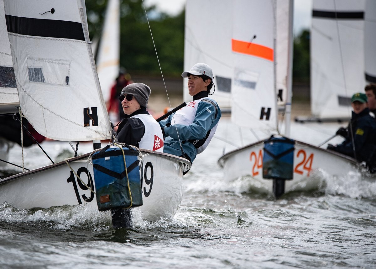 Sailing news: Sevenoaks hosted the BSDRA Hoad Shield at Bough Beech Sailing Club. From the 26 teams, 4 teams represented Sevenoaks with 2 teams in each division.

2nd overall - Sev Black
5th overall - Sev Blue

Firelfy 3v3
3rd overall - Sev White
9th overall - Sev Red