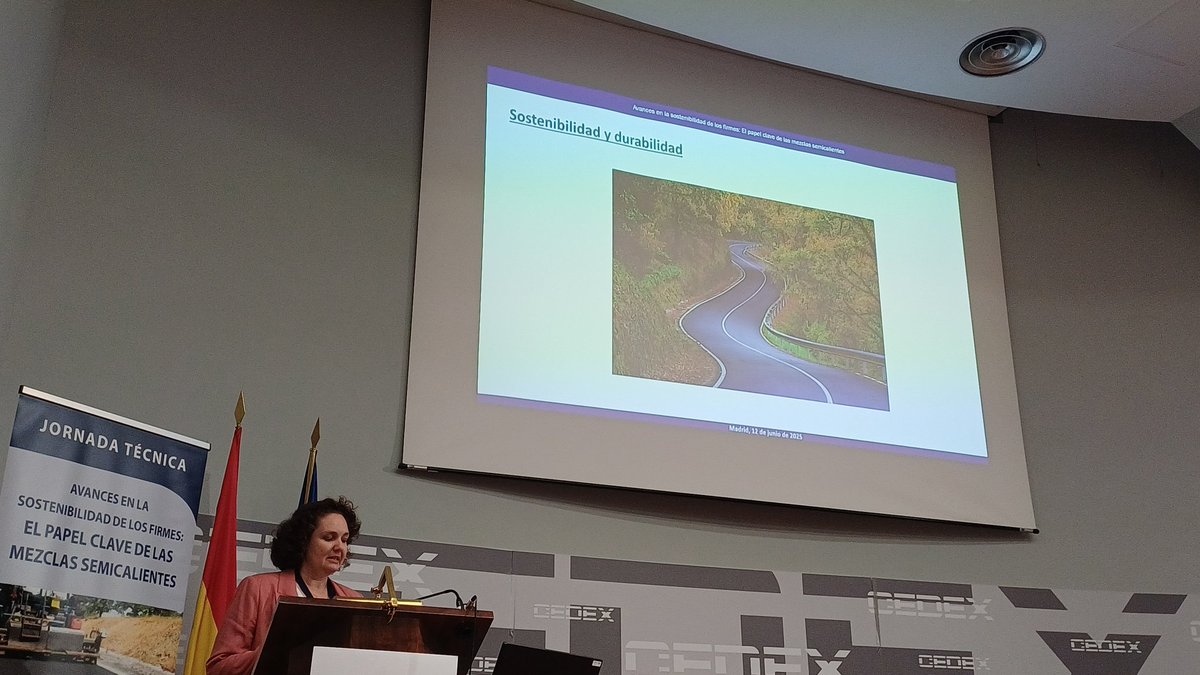 Ligantes y durabilidad,  por Maria Gonzalez de Moeve en la jornada de sostenibilidad de la <a href="/ATC_PIARC/">ATC</a>